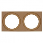 MDF-monteringplate, 2x8 tommer