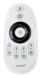 NIZLED Fjernkontroll for styreboks hvit