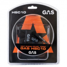 GAS 10-pakke 10mm² krympeslange, svart