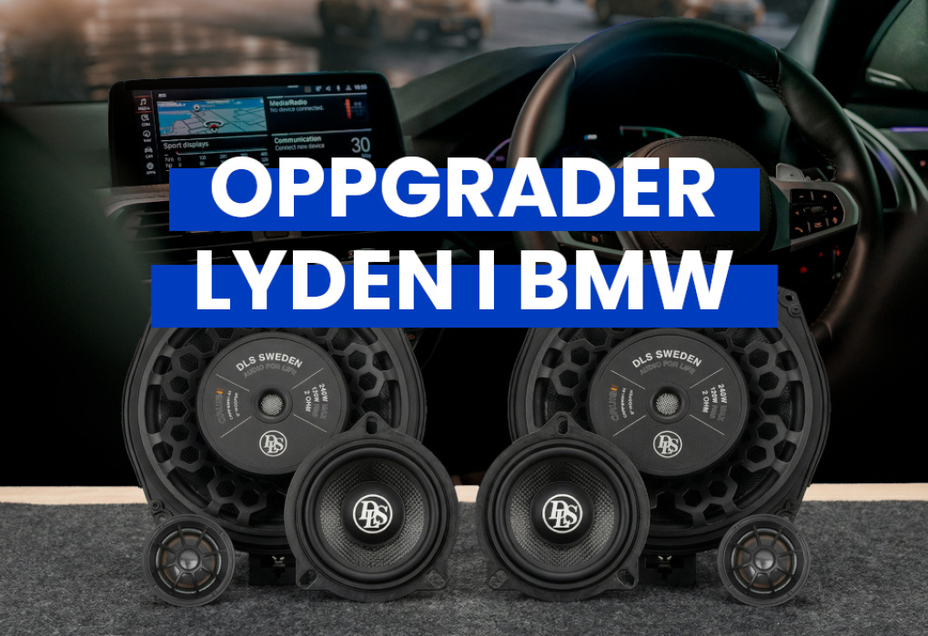 Oppgrader lyden i BMW