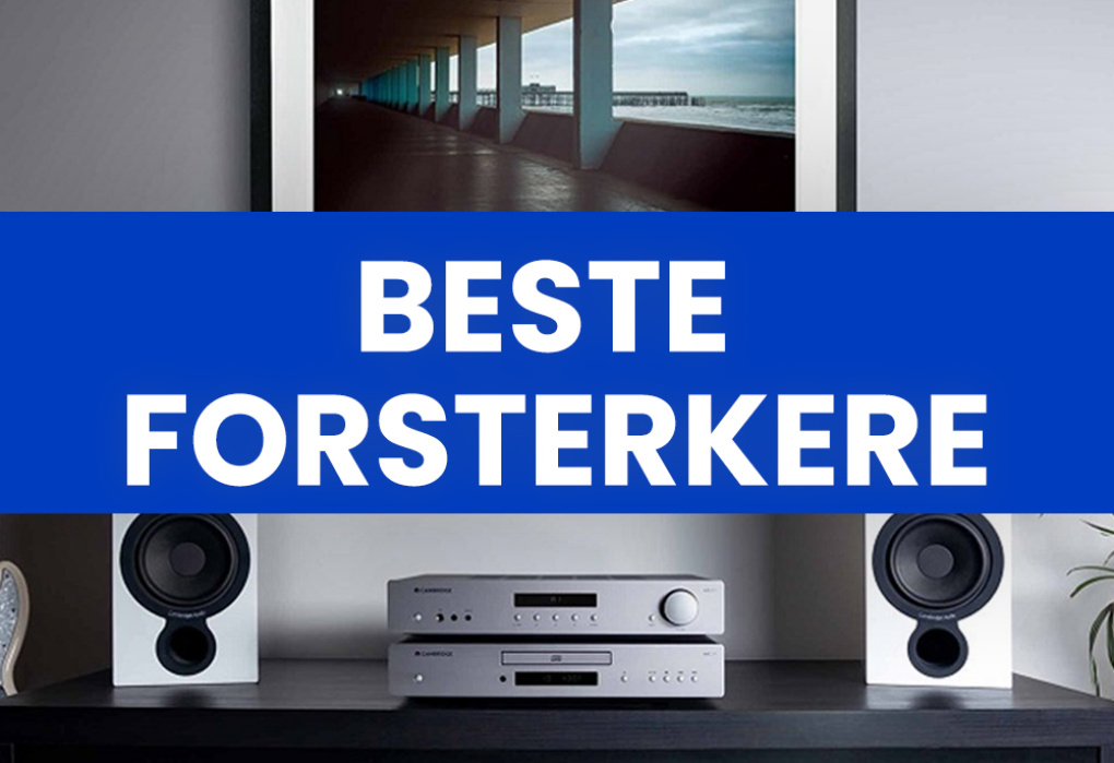 Beste forsterker for musikk og TV 2026
