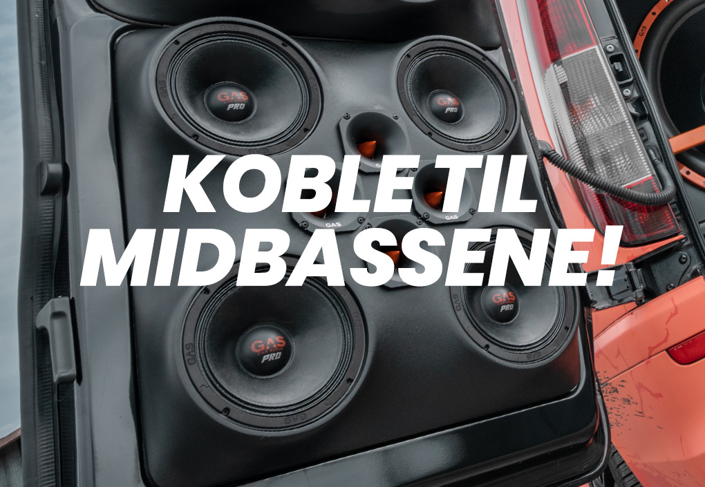 Koble til midbassene!