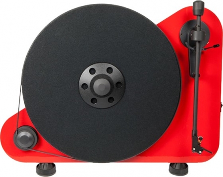 Pro-Ject VT-E Rød vegghengt platespiller i gruppen Lyd til hjemmet / Hifi / Platespillere hos BRL Electronics (10203000007R)
