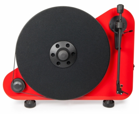 Pro-Ject VT-E BT rød platespiller med Bluetooth