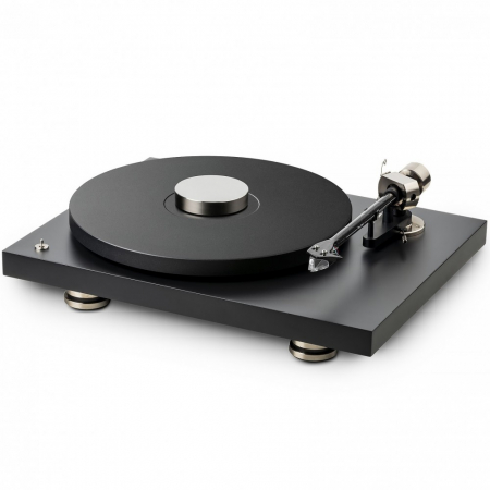 Pro-Ject Debut PRO med Pick-It PRO pickup, mattsvart i gruppen Lyd til hjemmet / Hifi / Platespillere hos BRL Electronics (10203000261)