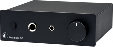 Pro-Ject Head Box S2, svart hodetelefonforsterker i gruppen Lyd til hjemmet / Hodetelefoner / Hodetelefonforsterker hos BRL Electronics (10203010017)