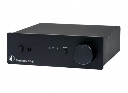 Pro-Ject Stereo Box S2 BT förstärkare, svart i gruppen Lyd til hjemmet / Forsterkere / Stereoforsterker hos BRL Electronics (10203010025)