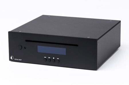 ProJect CD Box DS2T, CD-transport svart i gruppen Lyd til hjemmet / Hifi / CD-spillere hos BRL Electronics (10203010103)