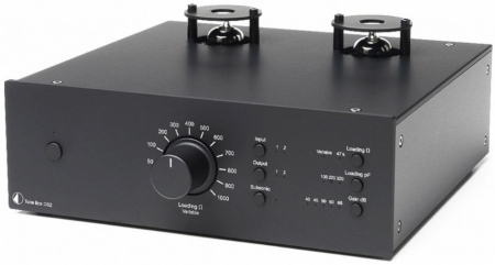 Pro-Ject Tube Box DS2, RIAA-steg svart i gruppen Lyd til hjemmet / Tilbehør / Platespillertilbehør hos BRL Electronics (10203010133)