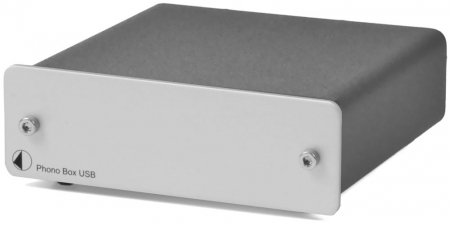 Pro-Ject Phono Box USB, sølv i gruppen Lyd til hjemmet / Tilbehør / Platespillertilbehør  hos BRL Electronics (10203010189)