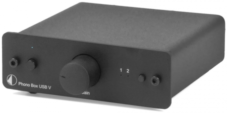 Pro-Ject Phono Box USB V, svart i gruppen Lyd til hjemmet / Tilbehør / Platespillertilbehør  hos BRL Electronics (10203010190)