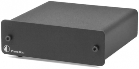 Pro-Ject Phono Box, svart RIAA-steg i gruppen Lyd til hjemmet / Forsterkere / RIAA-forsterker hos BRL Electronics (10203010192)