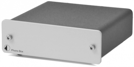 Pro-Ject Phono Box Sølv i gruppen Lyd til hjemmet / Forsterkere / RIAA-forsterker hos BRL Electronics (10203010193)