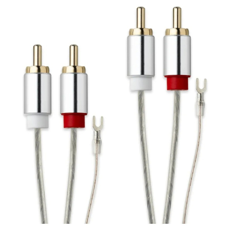 Pro-Ject Connect It Phono E RCA, 1,23 meter i gruppen Lyd til hjemmet / Tilbehør / Platespillertilbehør hos BRL (102060396)