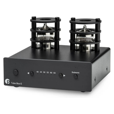 Pro-Ject Tube Box E RIAA-forforsterker, svart i gruppen Lyd til hjemmet / Tilbehør / Platespillertilbehør hos BRL (102060987)