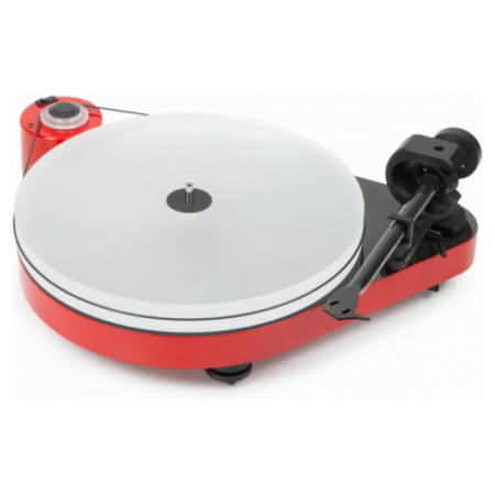 Pro-Ject RPM 5 Carbon, platespiller med 2M Bronze, rød i gruppen Lyd til hjemmet / Hifi / Platespillere hos BRL (102RPM5R2MBRONZE)