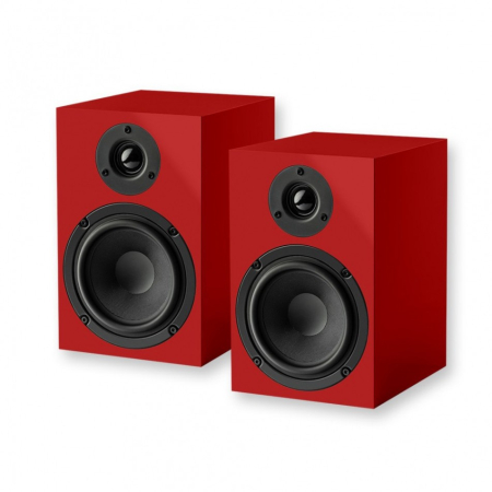 Pro-Ject Speaker Box 5 E, stativhøyttalere, par, rød i gruppen Lyd til hjemmet / Høyttalere / Stativhøyttaler hos BRL (102SB5ER)
