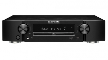 Marantz NR1510 hemmabioförstärkare, svart i gruppen Lyd til hjemmet / Forsterkere / Hjemmekinoreceiver hos BRL Electronics (111NR1510B)
