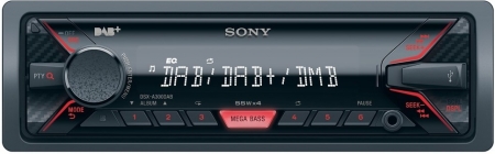 Sony DSX-A300DAB i gruppen Billyd / Bilstereo / 1-din spiller hos BRL Electronics (120DSXA300DAB)