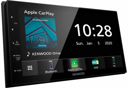 Kenwood DMX5020DABS, smart bilstereo med DAB+ og Bluetooth i gruppen Billyd / Bilstereo / 2-din spiller hos BRL Electronics (121DMX5020DABS)