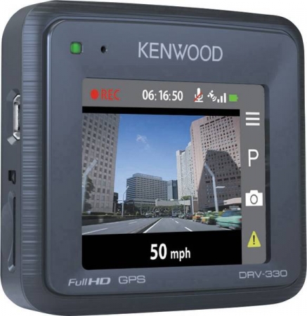 Kenwood DRV-330 Bilkamera Full-HD med GPS-integration i gruppen Billyd / Tilbehør / Dashcam hos BRL Electronics (121DRV330)