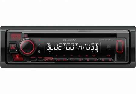 Kenwood KDC-BT460U, bilstereo med Bluetooth och CD-spelare  i gruppen Billyd / Bilstereo / 1-din spiller hos BRL Electronics (121KDCBT460U)