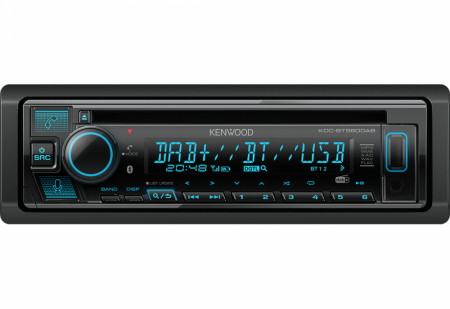 Kenwood KDC-BT560DAB, bilstereo med Bluetooth, CD-spiller & DAB+ i gruppen Billyd / Bilstereo / 1-din spiller hos BRL Electronics (121KDCBT560DAB)