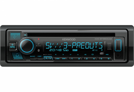 Kenwood KDC-BT960DAB, bilstereo med Bluetooth og DAB+ og 3 par lavt nivå med 5V i gruppen Billyd / Bilstereo / 1-din spiller hos BRL Electronics (121KDCBT960DAB)