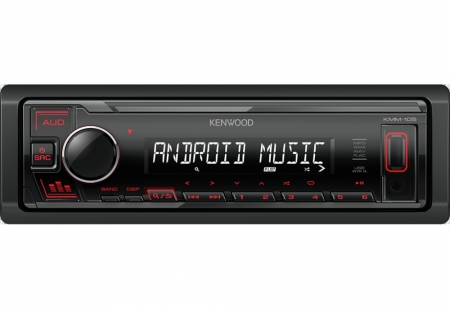 Kenwood KMM-105RY, bilstereo med AUX og USB i gruppen Billyd / Bilstereo / 1-din spiller hos BRL Electronics (121KMM105RY)