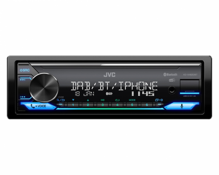 JVC KD-X482DBT bilstereo med Bluetooth, AUX/USB och DAB+ i gruppen Billyd / Bilstereo / 1-din spiller hos BRL Electronics (130KDX482DBT)