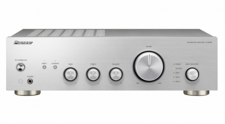 Pioneer A-10AE förstärkare, silver i gruppen Lyd til hjemmet / Forsterkere / Stereoforsterker hos BRL Electronics (135A10AES)