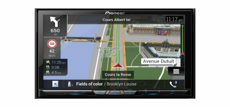 Pioneer AVIC-Z830DAB, bilstereo med navigation, trådlös Apple CarPlay & Android Auto i gruppen Billyd / Bilstereo / 2-din spiller hos BRL Electronics (135AVICZ830DAB)