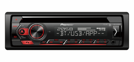 Pioneer DEH-S420BT, bilstereo med Bluetooth, AUX og USB i gruppen Billyd / Bilstereo / 1-din spiller hos BRL Electronics (135DEHS420BT)