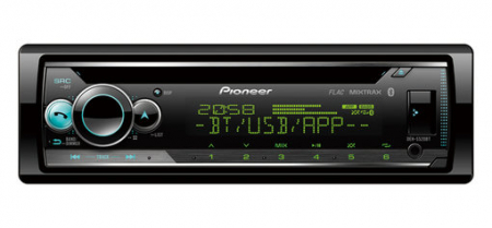 Pioneer DEH-S520BT, bilstereo med Bluetooth, AUX og USB i gruppen Billyd / Bilstereo / 1-din spiller hos BRL Electronics (135DEHS520BT)
