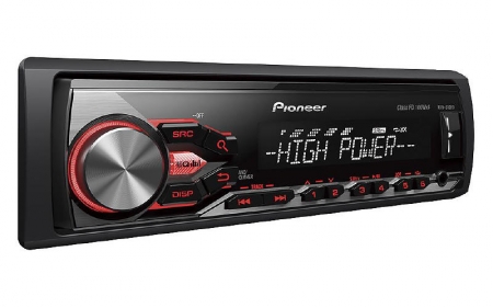 Pioneer MVH-280FD, bilstereo med AUX og USB i gruppen Billyd / Bilstereo / 1-din spiller hos BRL Electronics (135MVH280FD)