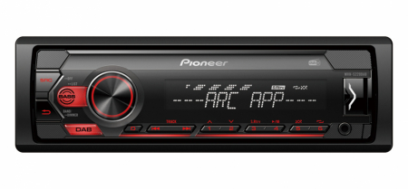 Pioneer MVH-S220DAB, bilstereo med DAB, USB og AUX i gruppen Billyd / Bilstereo / 1-din spiller hos BRL Electronics (135MVHS220DAB)