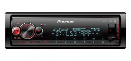 Pioneer MVH-S520DAB, bilstereo med Bluetooth og DAB i gruppen Billyd / Bilstereo / 1-din spiller hos BRL Electronics (135MVHS520DAB)