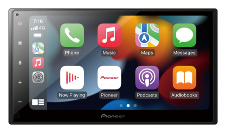 Pioneer SPH-DA360DAB, bilstereo med trådløs CarPlay, Android Auto, DAB+ och Bluetooth i gruppen Billyd / Bilstereo / 2-din spiller hos BRL Electronics (135SPHDA360DAB)