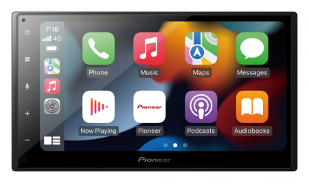 Pioneer SPH-DA360DAB, bilstereo med trådløs CarPlay, Android Auto, DAB+ och Bluetooth i gruppen Billyd / Bilstereo / 2-din spiller hos BRL Electronics (135SPHDA360DAB)