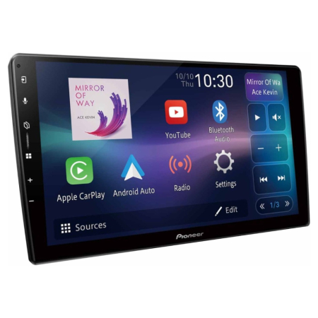Pioneer SPH-PF97BT, 9-tommers bilstereo med trådløs CarPlay/Android Auto i gruppen Billyd / Bilstereo / 2-din spiller hos BRL (135SPHPF97BT)