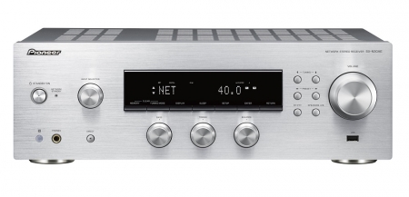Pioneer SX-N30AE receiver med nätverk, silver i gruppen Lyd til hjemmet / Forsterkere / Stereoforsterker hos BRL (135SXN30AES)