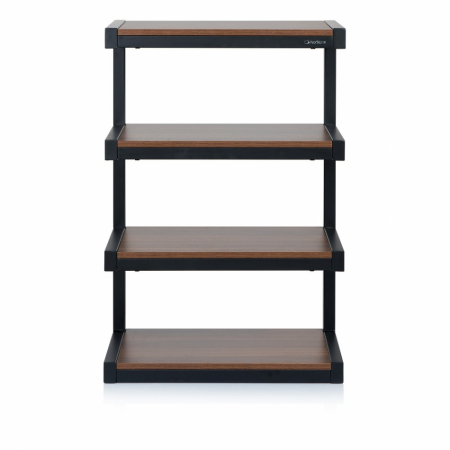 Norstone Esse Hifi, Hifi-rack svart/valnøtt i gruppen Lyd til hjemmet / Tilbehør / HiFi & mediamøbler hos BRL Electronics (143ESSEHIFIBW)