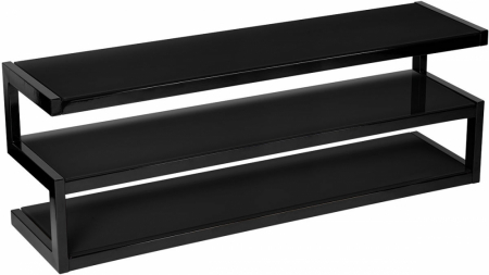 Norstone Esse 140, mediabänk pianosvart i gruppen Lyd til hjemmet / Tilbehør / HiFi & mediamøbler hos BRL Electronics (143NORESSE140BB)