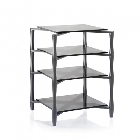 Norstone Slender Hifi elegant HiFi-møbel, Gunmetal Grey i gruppen Nyheter hos BRL (143NORSLEGG)
