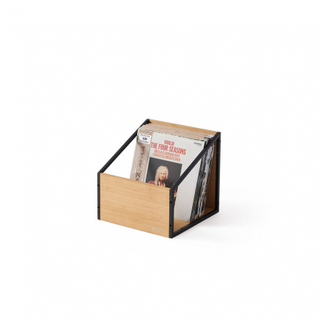 NorStone Vinyl LP-kasse, bambus/svart i gruppen Nyheter hos BRL (143NORVINLPCBKBA)