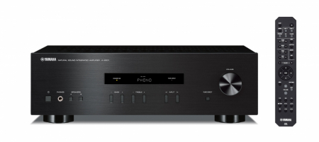 Yamaha A-S201 MK II stereoförstärkare, svart i gruppen Lyd til hjemmet / Forsterkere / Stereoforsterker hos BRL Electronics (159AS201BL2)