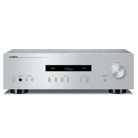 Yamaha A-S201 MK II stereoförstärkare, silver i gruppen Lyd til hjemmet / Forsterkere / Stereoforsterker hos BRL Electronics (159AS201SI2)