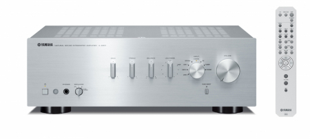 Yamaha A-S301 MK II stereoförstärkare, silver i gruppen Lyd til hjemmet / Forsterkere / Stereoforsterker hos BRL Electronics (159AS301SI2)