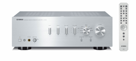 Yamaha A-S701 MK II stereoförstärkare, silver i gruppen Lyd til hjemmet / Forsterkere / Stereoforsterker hos BRL Electronics (159AS701SL2)