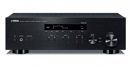 Yamaha R-N303D svart stereoreceiver med nettverk i gruppen Lyd til hjemmet / Forsterkere / Stereoforsterker hos BRL (159RN303DBL)
